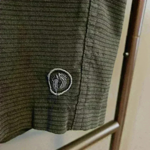 Men’s Hang Ten Quick Dry Shorts Size 36 Black Striped - Picture 7 of 11